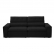 Sofa 2 Lugares Retratil Reclinavel Atenas 2,30 M Suede Preto