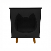 Toca Para Gato Line B1000 Preto Incorpets