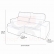 Sofa 2 Lugares Retratil Reclinavel Atenas 2,30 M Suede Azul Marinho