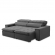 Sofa 2 Lugares Retratil Reclinavel Libano 1,60 M Veludo Cinza