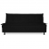 Sofa Cama 3 Lugares Retratil Reclinavel Manu 1,90 M Suede Preto