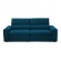 Sofa 2 lugares retratil atenas 2,50 m suede azul marinho