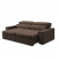 Sofa 2 Lugares Retratil Reclinavel Libano 1,60 M Veludo Marrom