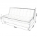 Sofa Cama 3 Lugares Retratil Reclinavel Manu 1,90 M Suede Azul Marinho