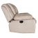 Poltrona Reclinavel Eletrica Malibu com USB Veludo Bege