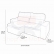 Sofa 2 Lugares Retratil Reclinavel Libano 2,30 M Veludo Vermelho