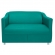Namoradeira Decorativa Bia 2 Lugares Suede Turquesa