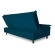 Sofa Cama 3 Lugares Retratil Reclinavel Manu 1,90 M Suede Azul Marinho