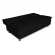 Sofa Cama 3 Lugares Retratil Reclinavel Manu 1,90 M Suede Preto