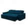Sofa 2 Lugares Retratil Reclinavel Atenas 2,30 M Suede Azul Marinho