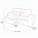 Sofa 2 Lugares Retratil Reclinavel Libano 2,50 M Veludo Vermelho