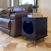Toca Para Gato Line B1000 Preto Incorpets